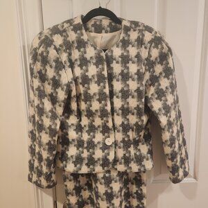 Houndstooth suit
